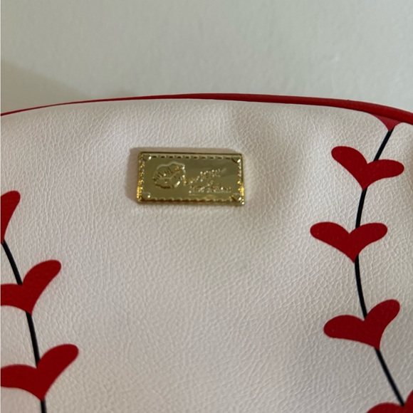 Betsey Johnson Baseball Backpack - Picture 3 of 5